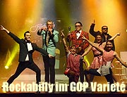 „Rockabilly“ Rock'n'Roll Show im GOP Variete-Theater München vom 09.11.2016 bis 08.01.2017 (Foto: Ingrid Grossmann)